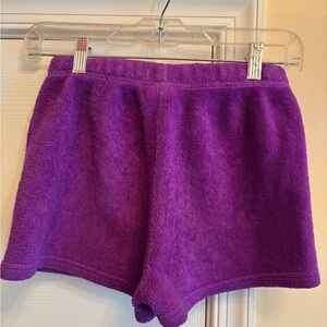 Seven7 Kids Vibrant Purple Fleece Shorts